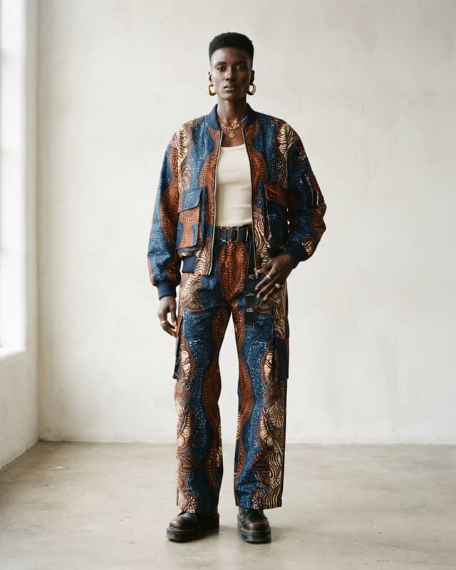 Modern Wax-Print Utility Set